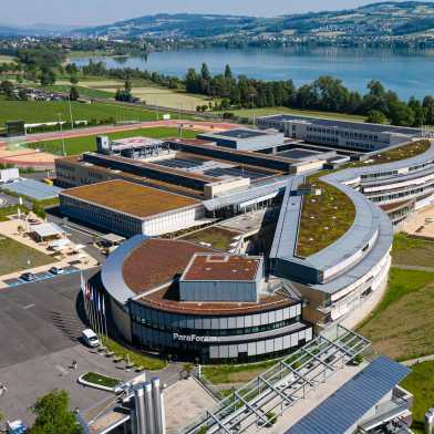 Top View of the Swiss Paraplegic Centre